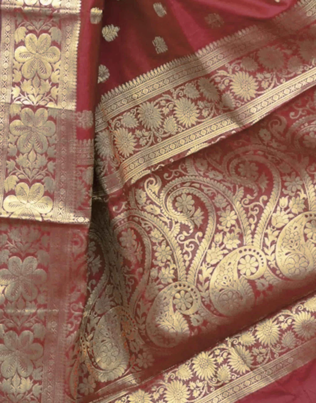 silk woven banarasi saree