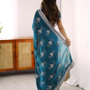 silk woven banarasi saree
