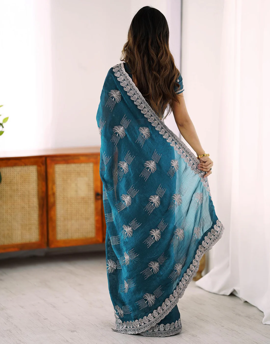 silk woven banarasi saree