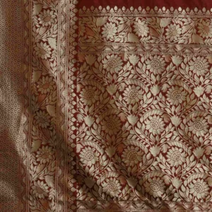 silk woven banarasi saree